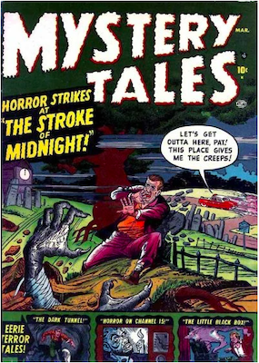 Mystery Tales comics price guide