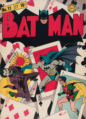 Batman Comics #11: Classic Joker cover!