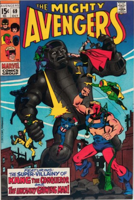 Avengers Comics #69: 1st Squadron Sinister