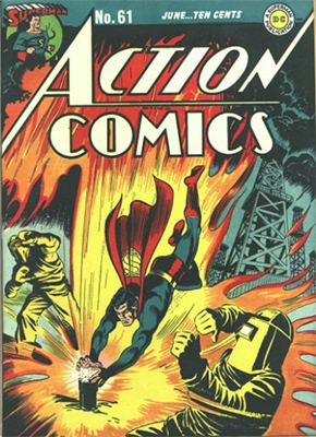 Action Comics #61: Atomic Energy Cover