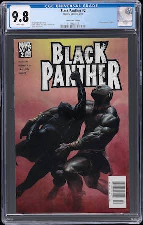 Black Panther #2 (2005) CGC 9.8 Newsstand, 1st Shuri, extremely rare