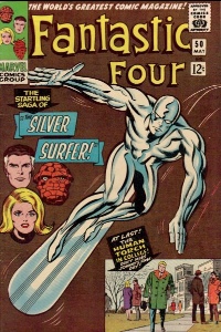 Fantastic Four #50: first Silver Surfer cover