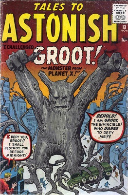 Tales to Astonish 13. First appearance of Groot, Guardians of the Galaxy