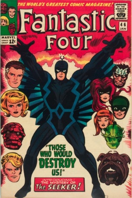 Fantastic Four #46: first Inhumans cover appearance
