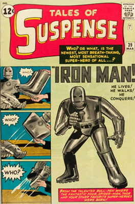 Tales of Suspense #39: First appearance of Iron Man
