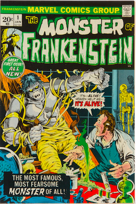 Frankenstein Comics Price Guide