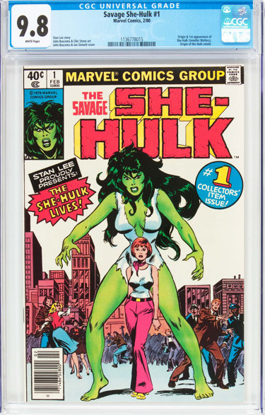  Looking For a Low-End Bargain?  Savage She-Hulk #1: Stan Lee's First Creation With John Buscema  Investment Potential: MODERATE