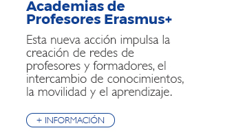 Academias de Profesores Erasmus+
