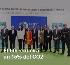 El 5G reducirá un 15% del CO2
