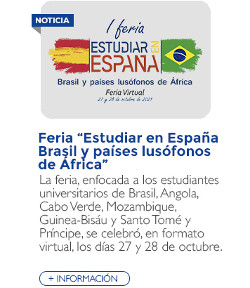 Feria “Estudiar en España Brasil y países lusófonos de África”