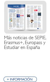 Más noticias de SEPIE, Erasmus+, Europass y Estudiar en España