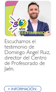 Testimonio de Domingo Ángel Ruiz, Director del Centro de Profesorado de Jaén