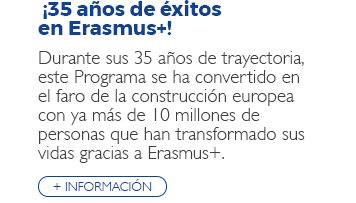 35 años de éxitos en Erasmus+