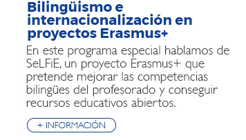 Bilingüismo e internacionalización en proyectos Erasmus+