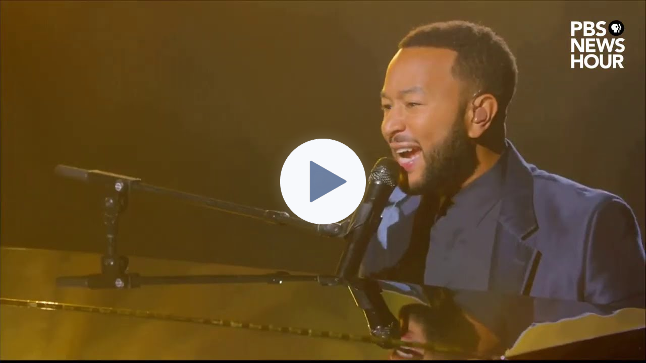 John Legend and Common Perform 'Glory' at the 2020 Democratic National Convention