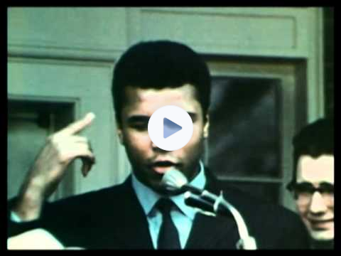 Muhammad Ali discusses the word black 1968