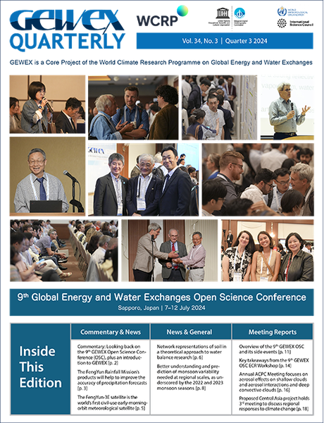 Cover for the third quarter edition of 2024 with photos from a recent conference