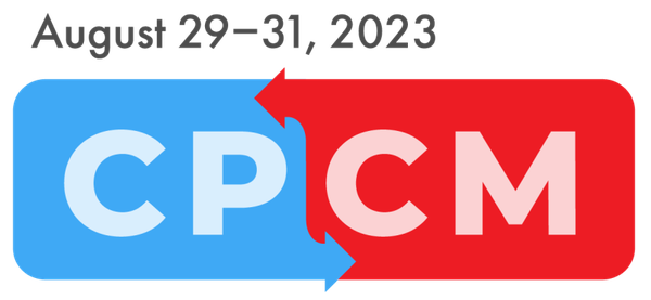CPCM logo with meeting date