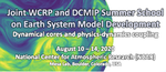 Joint WCRP and DCMIP Summer School Banner