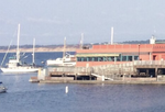 View of harbor in Monterey Bay, California