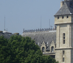 View of an older building in Paris, France