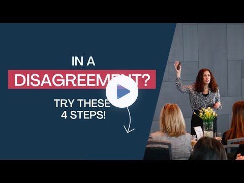 Dealing With Disagreements with Michelle Tillis Lederman