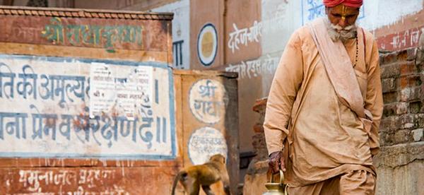 Couple making dinner