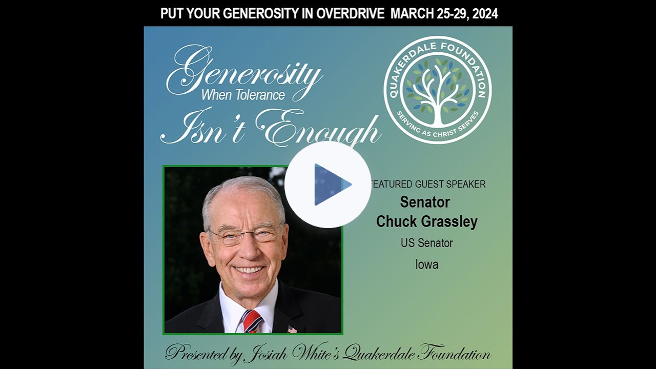 GBC 2024, Session 6, Senator Chuck Grassley