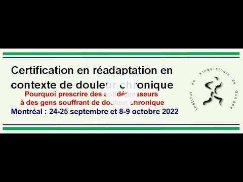 Pourquoi prescrire des antidépresseurs à des gens souffrant de douleur chronique ?
