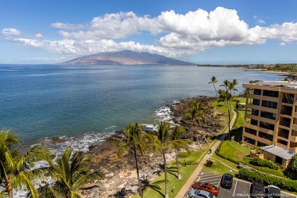 Maui ocean aerial