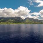 Maui from the water