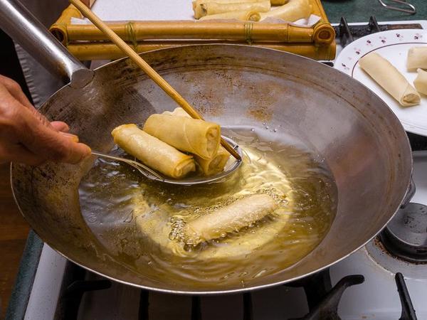 Deep Fried Thai Spring Rolls