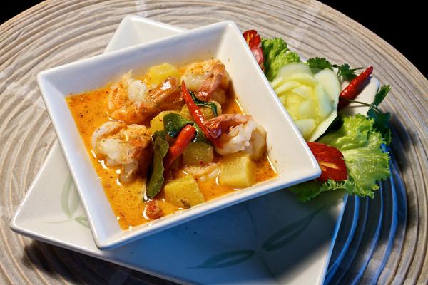 Tiger Prawn Curry is feature dish for ne