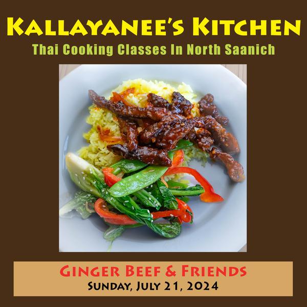 View Youtube video of Ginger Beef and Friends