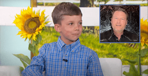 Blake Shelton Surprises 8-Year-Old Farming Enthusiast