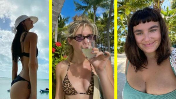 10+ Photos From Tim & Faith’s Daughters’ Beach Vacation