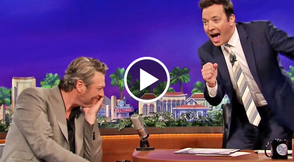 Jimmy Fallon Transforms Blake Shelton Hit Into Gwen Stefani Parody