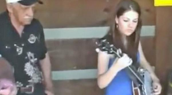 Teenage Girl Tears It Up On A Banjo With Bluegrass Hit