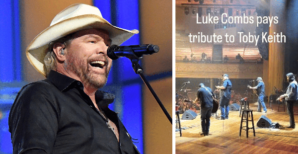 Luke Combs Honors Toby Keith With “Should’ve Been A Cowboy” Cover At The Ryman