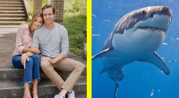 Pregnant Wife Jumps Into Ocean To Save Husband After Shark Attack