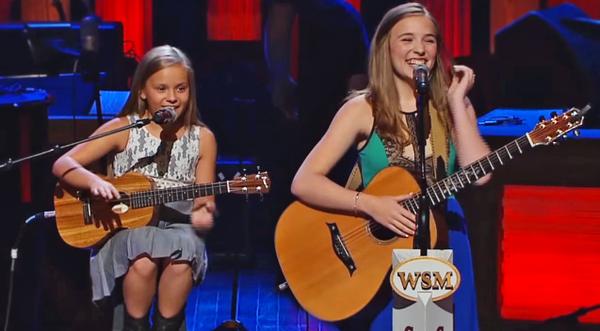 Adorable Sisters Cover Johnny Cash at the Opry