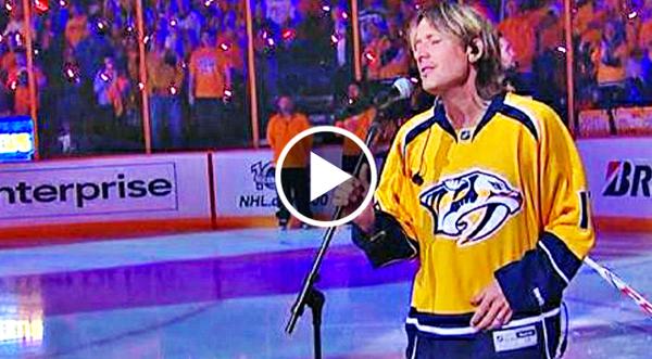 Keith Urban Performs "The Star-Spangled Banner" For The First Time Ever