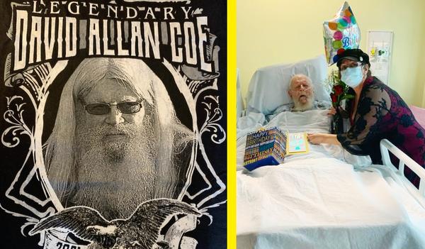 82-Year-Old David Allan Coe Beats COVID-19 After Hospitalization