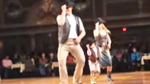 Little Cowboy Steals The Stage With Feisty 'Redneck Woman' Line Dance