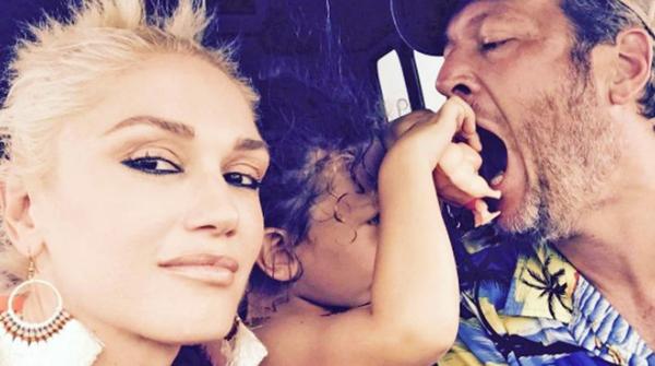 Blake Shelton Is Practically Twinning With Gwen's Sons In Adorable Photos
