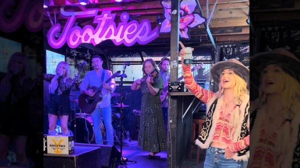 Lainey Wilson Surprises Nashville Bar While Cover Band Performs Her Song