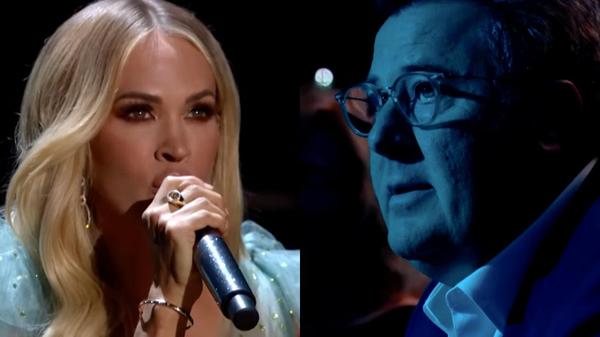 Carrie Underwood Sings Powerful Cover Of Vince Gill’s “Go Rest High On That Mountain”
