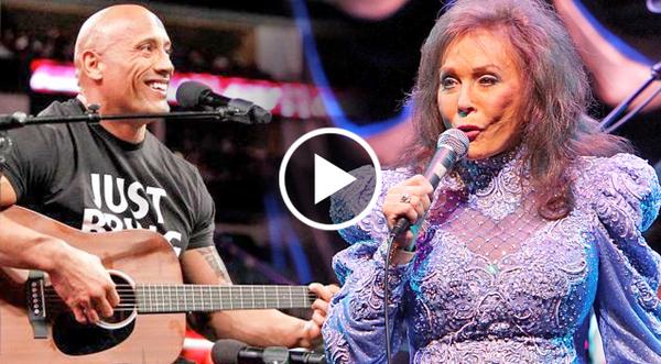 The Rock Hilariously Covers Loretta Lynn's Classic 'You Ain't Woman Enough'