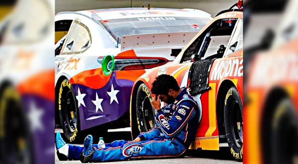 Bubba Wallace Collapses After Race, Blacks Out Mid-Interview
