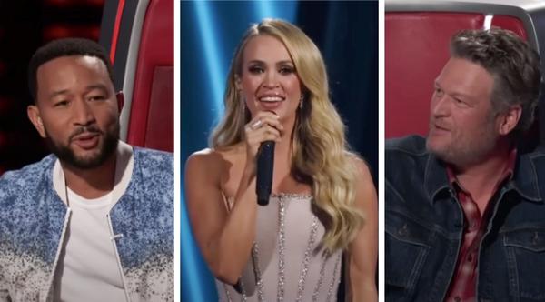 John Legend Says He “Could See” Carrie Underwood Replacing Blake Shelton On “The Voice”